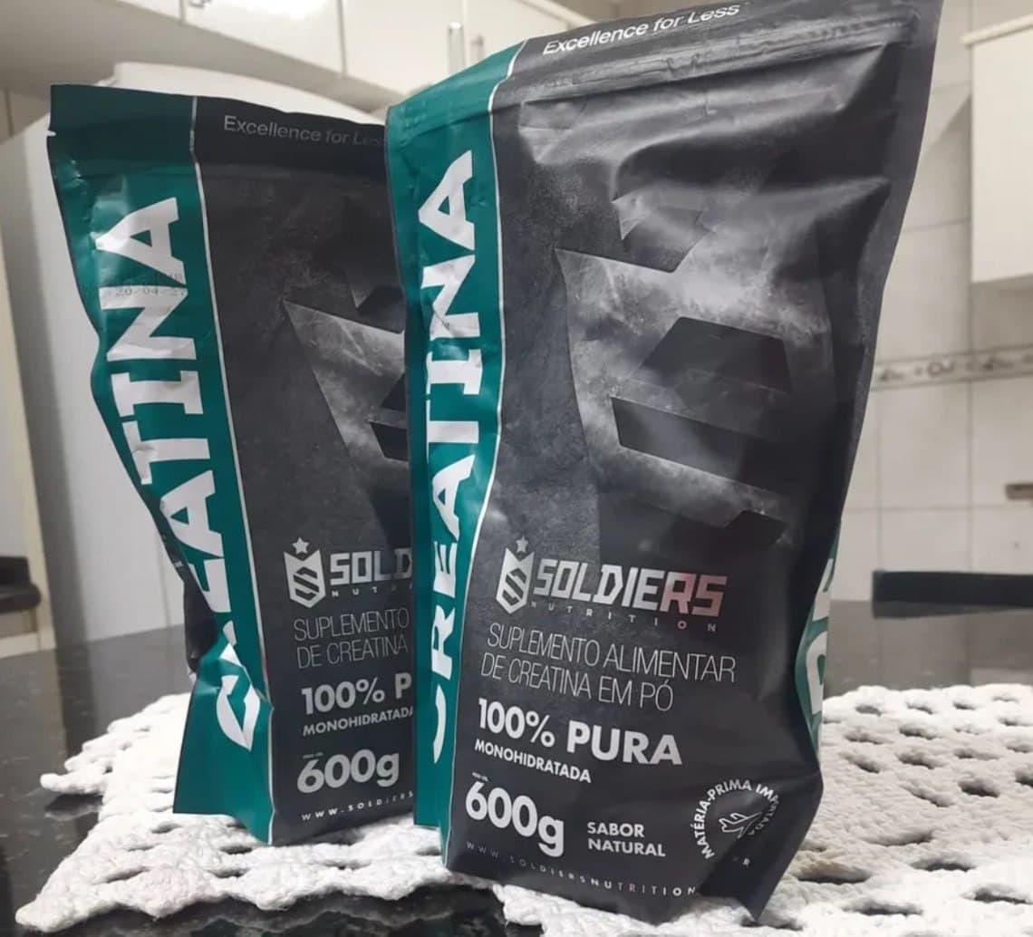 Creatina Monoidratada 1200g Soldiers Nutrition