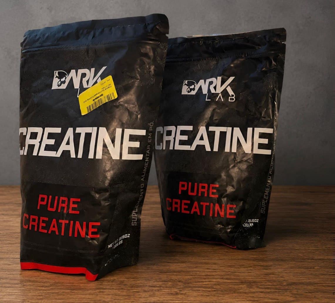 2x Creatina 100% Pura 500g Dark Lab