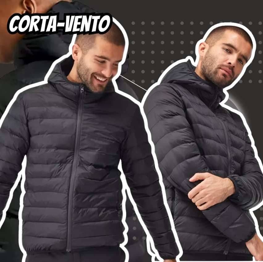 Jaqueta Bobojaco Corta-vento Frio Inverno Puffer Fofinha